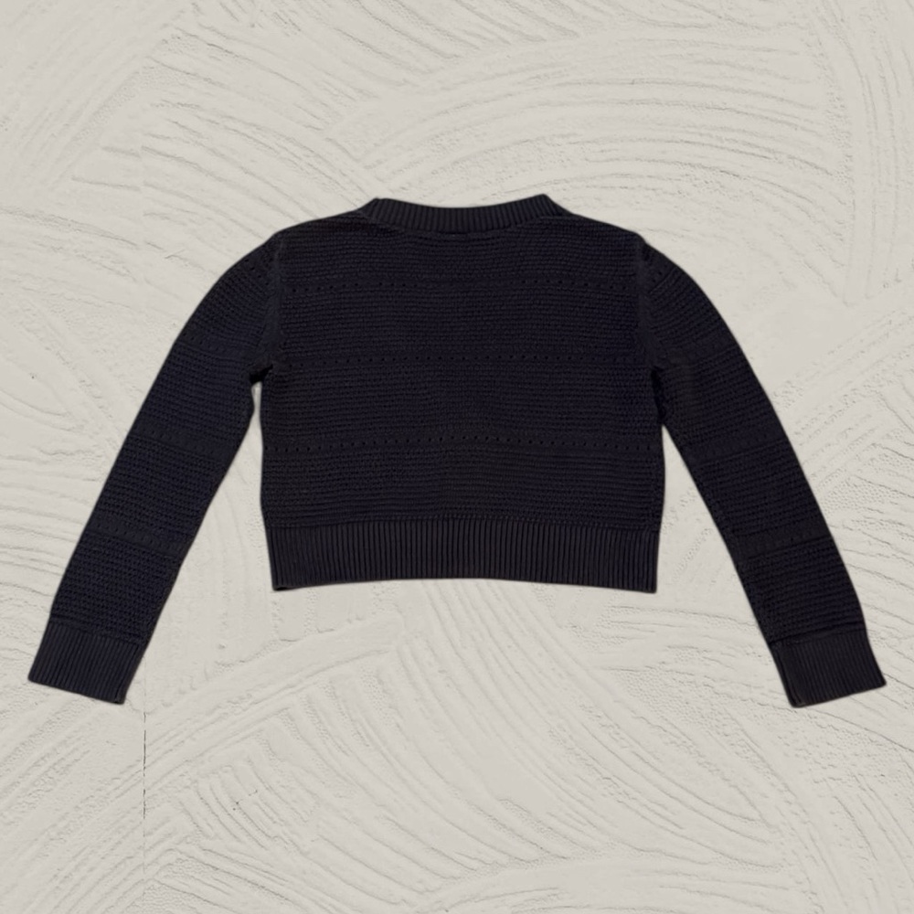 Girls Charcoal Cardigan NWOT - Picture 3 of 6